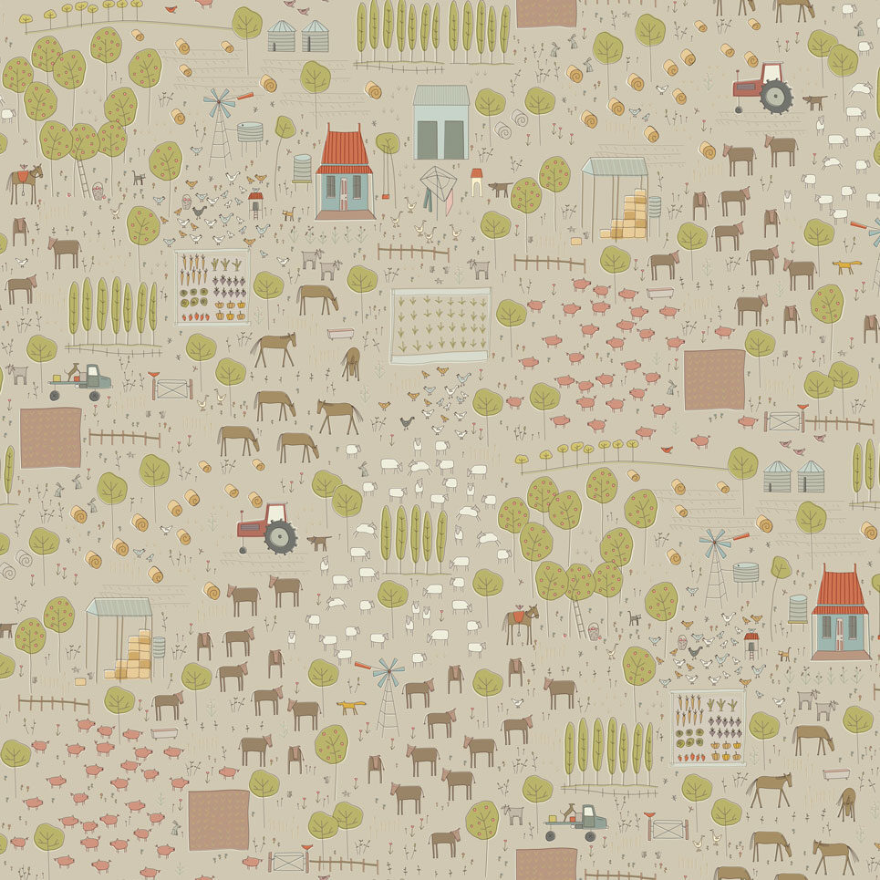 Brown - Farm Scene - Appleby Farm - DV7731